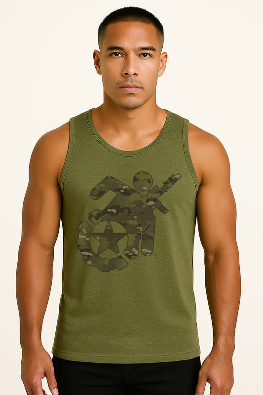 LIMITED EDITION - Relentless Adaptive Veteran (RAV) Tank Top - Still Can. Still Do.