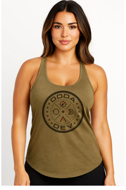DEVLOOP II Premium Tri-blend Racerback Tank - Womens
