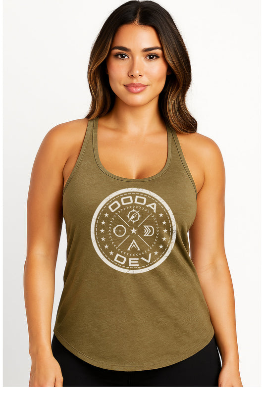 DEVLOOP I Premium Tri-blend Racerback Tank - Womens