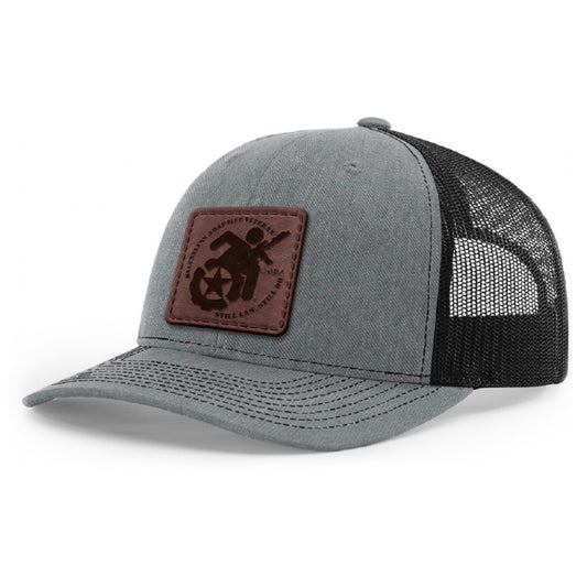 Relentless Adaptive Veteran (RAV) Premium Leather Patch Snapback Hat